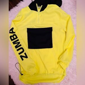 Zumba Fitness Yellow and Black Jacket